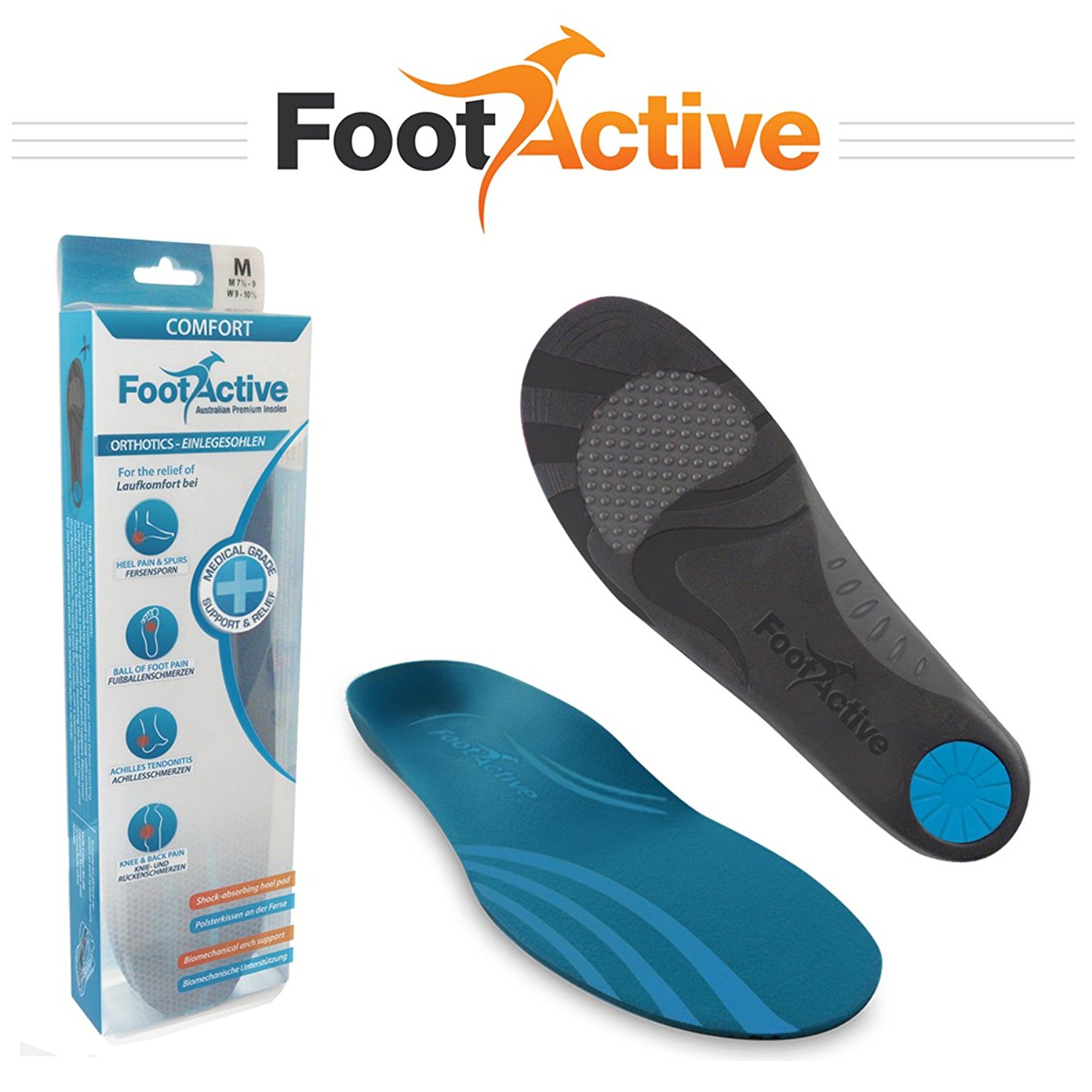 best arch support insoles uk
